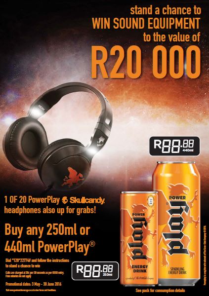 'Stand a chance to win a R20 000 Sound System' Competition Rules