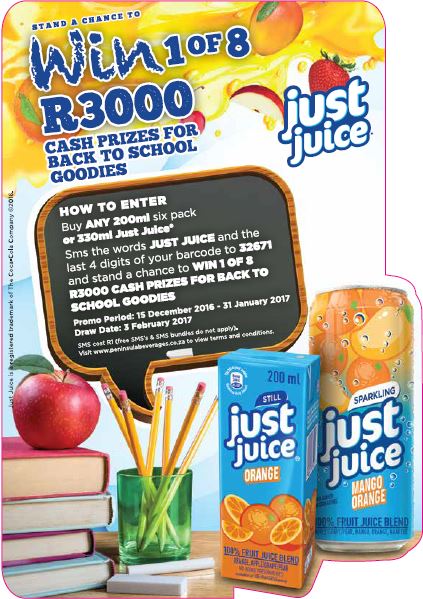 Spar – Just Juice Competition Rules