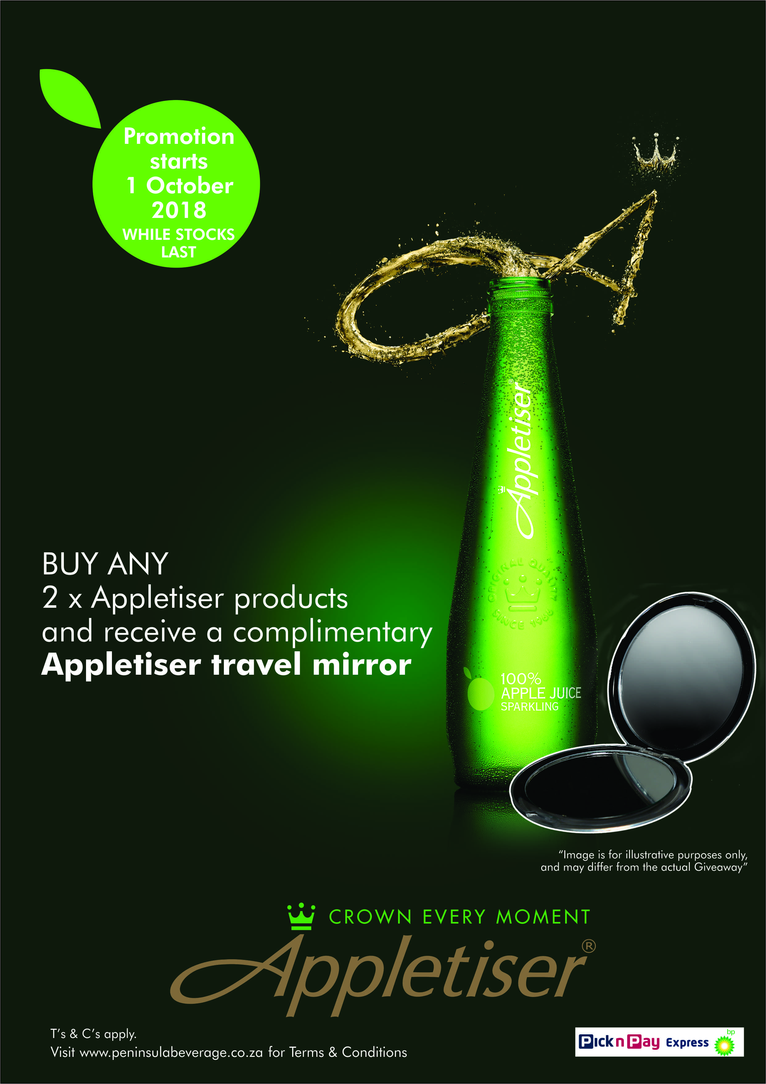 PnP BP Express “Appletiser Travel Mirror Promotion” 