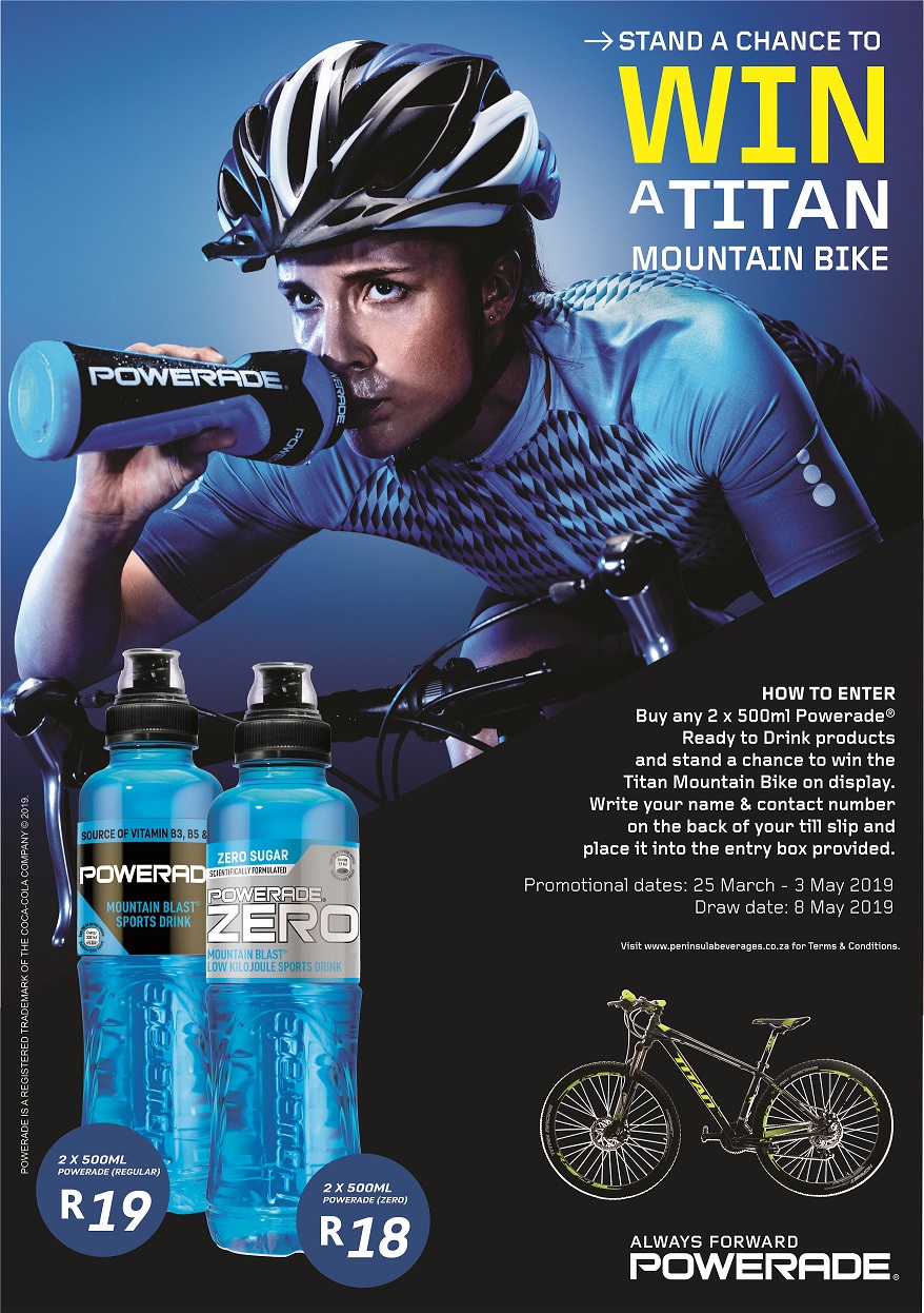 Engen Powerade Titan Mt Bike Promotion Rules