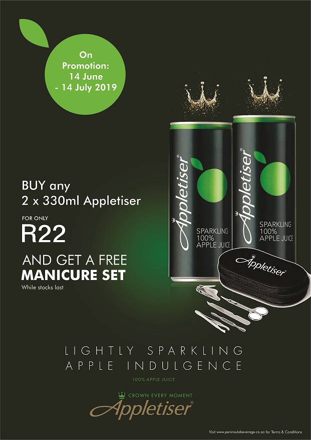 Spar Express Appletiser “Manicure set Value Added Promo” 