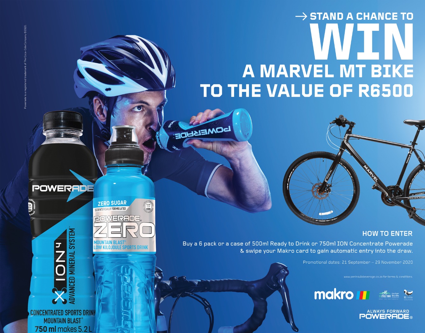 Stand a chance to WIN a Marvel Bike and Helmet