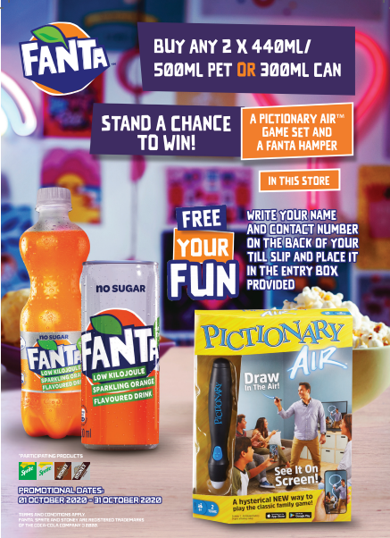 Stand a Chance To Win a Pictionary Air Game Set 