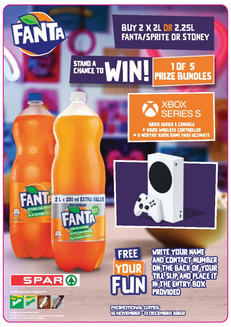 Stand a chance to WIN 1 of 5 Xbox Series S Consoles