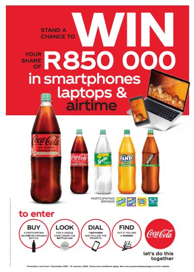 Stand a Chance to WIN Cellphones, Laptops and Airtime (Western Cape Only)